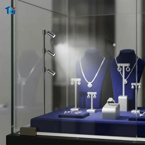 Adjustable 3W High CRI Ra90 Ra97 museum Led Display Light for Wood Glass showcase
