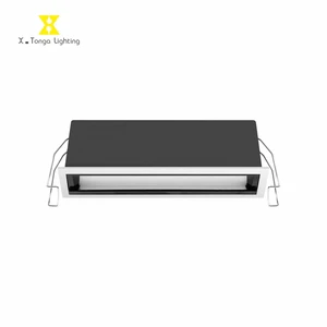 X-Tonga 10W Square Aluminum Body Linear LED Wallwasher Lamp Modern Style Fixed IP20 Lineal Grille Light