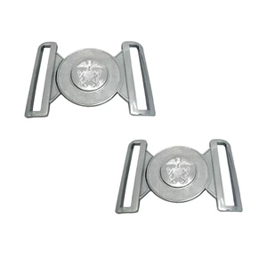 Factory Made Stylish Metal Buckle for Everyday Use Silver Plated Ceremonial Metal Belt Buckle