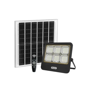 Solar Flood Light 6000K Floodlights IP65 Waterproof Solar Power Security Light Auto On/Off Dusk to Dawn