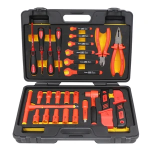 Vde Insulation Tool Kit 1000v Electrician's Work New Energy Vehicle Maintenance Tools Screwdriver Pliers Sleeve Wrench