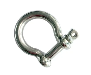 EU Type Bow Shackle Wire Rope Lifting Outdoor Camping Bow Shackle