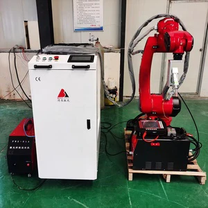 Robotic Mig / Tig / Laser Metal Welding Machine with Programming System 3D 6-axis Robot Welders for Stainless Steel Aluminum