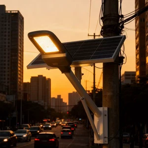 New Solar Technology Super Bright Solar Street Light Aluminum Yard Road Lighting up Street Light