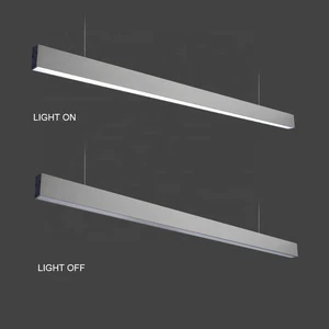 Aluminum Profile Linear Light Vertical Hanging Architecture Linkable Slim Led Linear Lights Wholesale