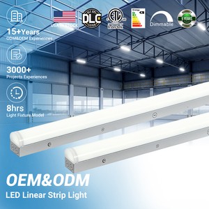 ETL Approved Shop Light 2ft 4ft 8ft 24w 36w 68w Tube Light Hanging Linear Led Batten Light