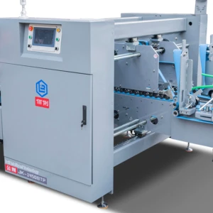 Double Piece Automatic Electric Spray Gluing Machine Single/Double Reinforced Nails Y1416B 1520BC 1624B 2C Wide Format Heavy
