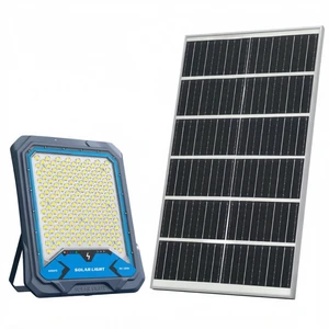 High Quality High Wattage Solar Flood Light 1500w 1000w 600w 400w 200w Outdoor Flood Lights With WIFI/4G Camera