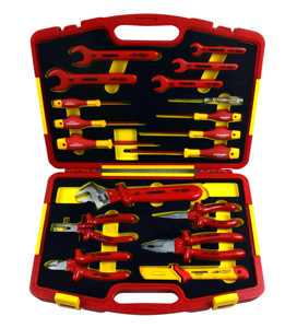 Safety Professional Electrician Finework Mechanic 1000V Hand 18PCS VDE Insulated Tool Set