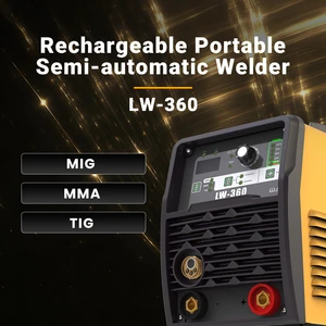 Rechargeable Portable Semi Automatic Welder Machine 3 In 1 MIG MMA TIG For Construction Site Use