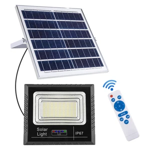Hot Sell IP67 Outdoor Using Waterproof 100W Solar Flood Light Solar Led Floodlights for Garden