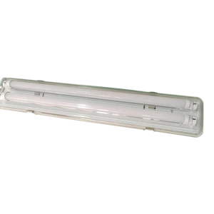IP65 Tri-Proof Light Emergency Lamp for Industrial Outdoor Indoor Warehouse Lighting ABS PC Material Waterproof Dustproof