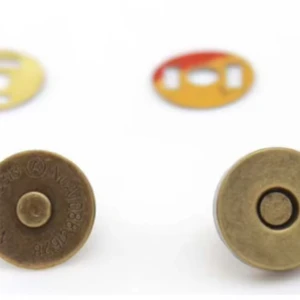Best-Selling Custom Metal Accessories Snap Button Metal Clasp for Bag Magnetic Snaps