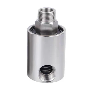 Customize Size Single Thread Connection Rotary Joint Stainless Steel Rotary Union High Pressure Swivel Joint Water Rotary Joint