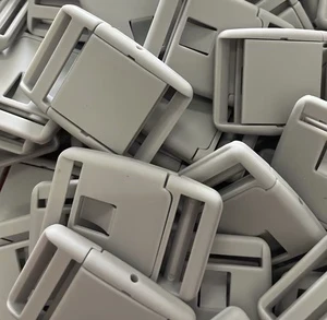Quick Release Plastic Belt Buckle Off-the-Shelf for Plastic Bags