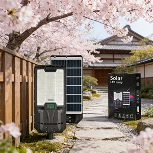Wide Angle Led Solar Wall Light Street Lamp All in One Outdoor Waterproof Led Street Solar Light