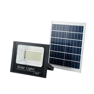 Solar 100w 200w 300w Led Solar Powered Floodlight With Remote Control Floodlight Led Solar Flood Light