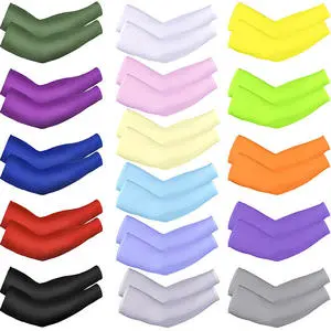 High Quality Summer Sport Arm Sleeves Breathable Elasticity for Running & Hiking Sun Protection Arm Covers-Set of Two