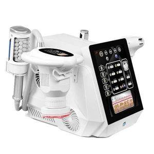 Radio Frequency Skin Tightening Face Roller LED Light Therapy Body Contouring Rotary Negative Pressure RF Machine Weight Loss