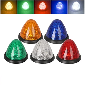 12V-24V Truck Trailer Modified Car LED Light Watermelon Light Rounded Corner Light Truck Side Light Contour Light