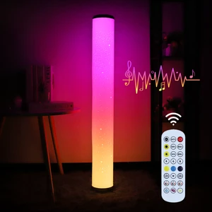 Led Waterproof Lights Corner IP44 Lamp for Indoor Decoration Warm White Vertical Led Floor Lighting