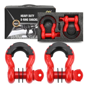 High Receiver D Ring US Type Shackle D Ring Shackles Mount Trailer