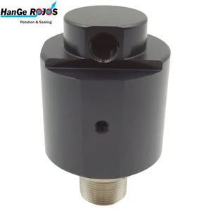 Customizable M28L-11 Jaw-Jaw Type Swivels Water Rotary Joint Aluminum G1/4 Threaded Connection Single-Flow Oxidized Finish