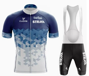 Cycling Set with High Elasticity, Comfortable, Skin Friendly, Quick Drying, Breathable Short Sleeves Suitable for Tour De France