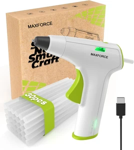 2024 Good Selling Cordless Hot Glue Gun Professional DIY Economical Custom Mini Battery 1/4 Glue Stick Diameter 3.7V 1 Year