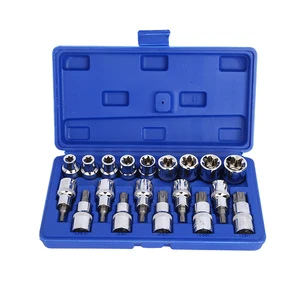 Zigzag Rotary Sleeve 19pcs Sleeve Rotary Head Pressure Head Auto Repair Combination Set