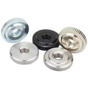 Customized 304 Stainless Steel Knurled Thumb Nut For Factory