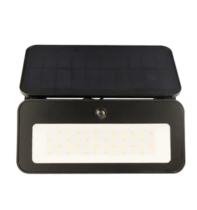 IP65 Waterproof 1200 Lumens LED Solar Square Garden Lights 48pcs SMD Wall Lamp for Outdoor Use Porch Shed Barn Garage