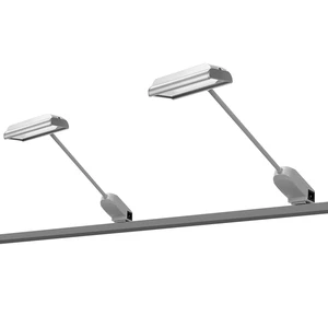 Overhead Arm Lights for Signage Side Mount Display Spotlights Exhibition Lighting for Fabric Walls Booth Lights for Truss System