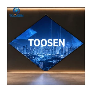 Flexible LED Display Screen Video Wall Facade Clamp Mount Irregular P1.2 P1.8 P2 P2.5 for Landmark Building Exterior Decoration