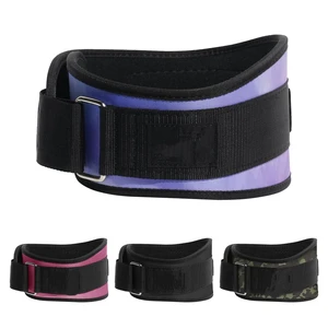 ODM Men Women Weight Lifting Belt Adjustable Metal Buckle Gym Workout Belt for Squat Deadlift Power Training