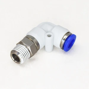 360 Rotation One-Touch Elbow Joint KSL NRL M5 G1/8 G1/4 G3/8 G1/2 High Speed Pneumatic Rotary Swivel Elbow Connector Push in