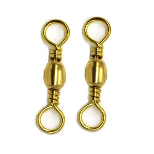 1#-12# 1/0#-6/0# Brass Steel Sliver Black Highspeed Rotary Connector 8-shaped Swivel Column Type Fishing Lure Accessories Tackle