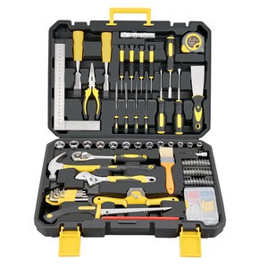 108P Multi-Purpose Heavy-Duty Tool Set Household Hardware Manual Tool Combination Car Repair Kit Toolbox for Wholesale