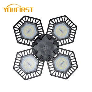 High Bay Bulb E27 Super Bright Parking Adjustable Deformable Led Garage Light
