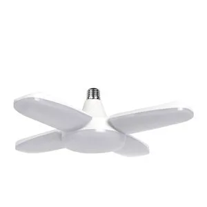 High Bay Light Four Foldable Leaves Beam Angle Adjustable LED Garage Light for Warehouse Workshop Use
