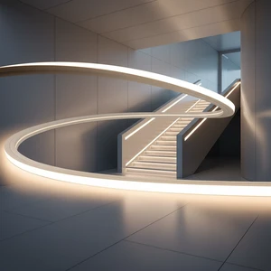 Super Slim 1010 Front Bend Neon IP67 2835SMD 10W COB 24V 4000K Ra90 3-Year Warranty Dimmable Triple-Layer Coating Neon Light