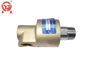 Hot Sale Copper Rotary Joint Tube Connector 1 Piece RHD Type NPT Thread Corrosion Resistant Water Flanged Hydraulic Union