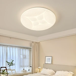 Factory Direct Modern Home Decorative Lighting Bedroom Ceiling Light Dimmable Round LED Acrylic Ceiling Lamp for Living Room