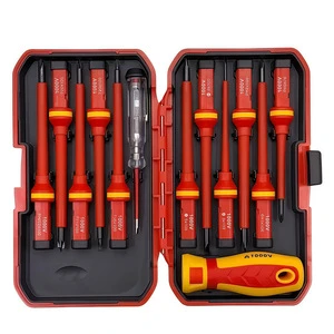 Hot Selling 13-In-1 Insulated High Voltage Resistant Electrician Professional Repair Tool Set Multifunctional Screwdriver Set