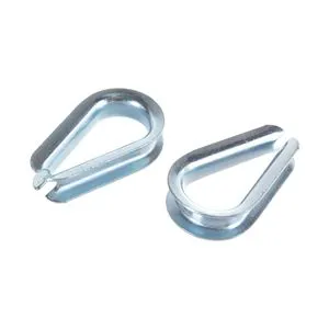 Quality Zinc-Plated Wire Rope Thimbles DIN6899A & DIN6899B From Rigging Factory-Hardware Product