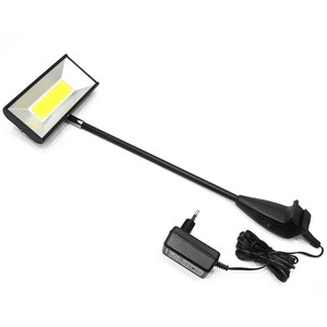 Satin Silver Exhibition Lights Matte Black Trade Show Lights Powder Coated Booth Spotlights Chrome Finish Display Arm Lights