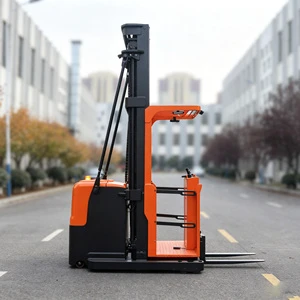 Medium Level Order Picker 1 Ton 2830mm Capacity 5m Lifting Height Electric Picking Truck USA Curtis Controller Lead-acid Battery