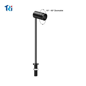 CE ROHS Certificate Factory Direct 10 to 60 Deg Zoomable Led Standing Pole Spotlight for museum Display showcase