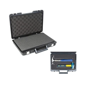 Universal Hard Shell Carrying Case Toolbox with Custom Foam with Stainless Steel Clasps for Tools