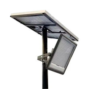 Aluminum Solar Flood Light with IP67 Protection Modern Design Led Solar Floodlight for Outdoor Indoor Application